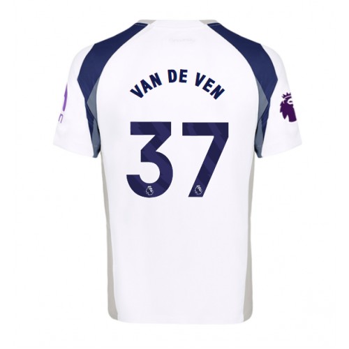 Tottenham Hotspur Micky van de Ven #37 Prima Maglia 2025-26 Manica Corta Tottenham Hotspur Micky van de Ven #37 Prima Maglia 2025-26 Manica Corta